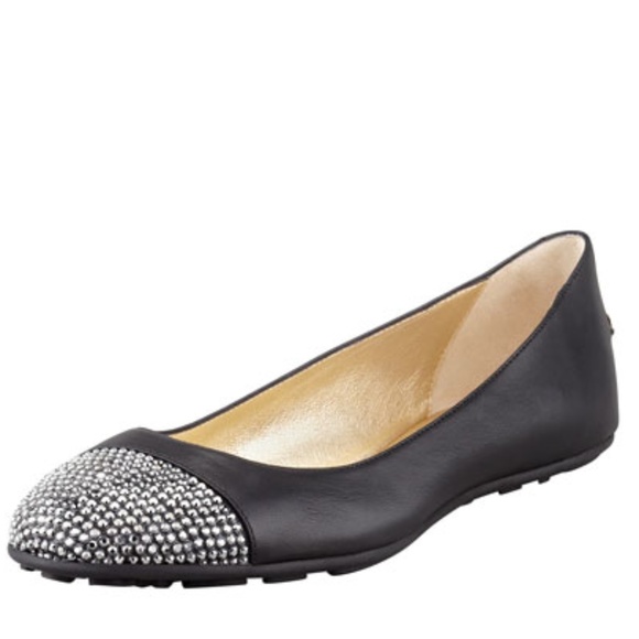 🆕 Jimmy Choo Crystal Flats - Picture 1 of 14